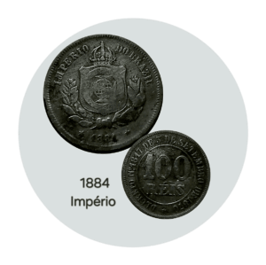 100 Réis 1884