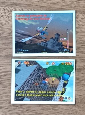5b4. Figurinhas Nintendo World Panini. Valor de cada uma.