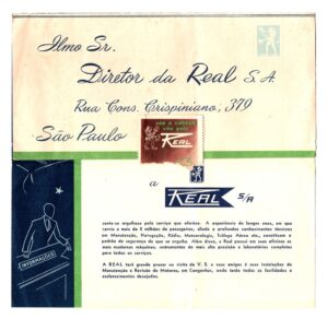 Antiga Pesquisa De Satisfação Real Transportes Aereos Anos 50 - Aviação