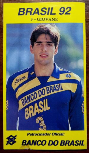 Autógrafo Giovane Gávio - Atleta de Vôlei - 1992