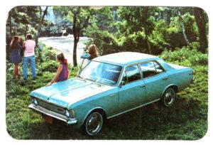 Calendario de Bolso - Chevrolet Opala - 1969