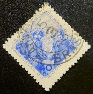 Comemorativos - RHM C0195 F (Usado) Centenário da Pacificação do Rio Grande do Sul - 18/03/1945