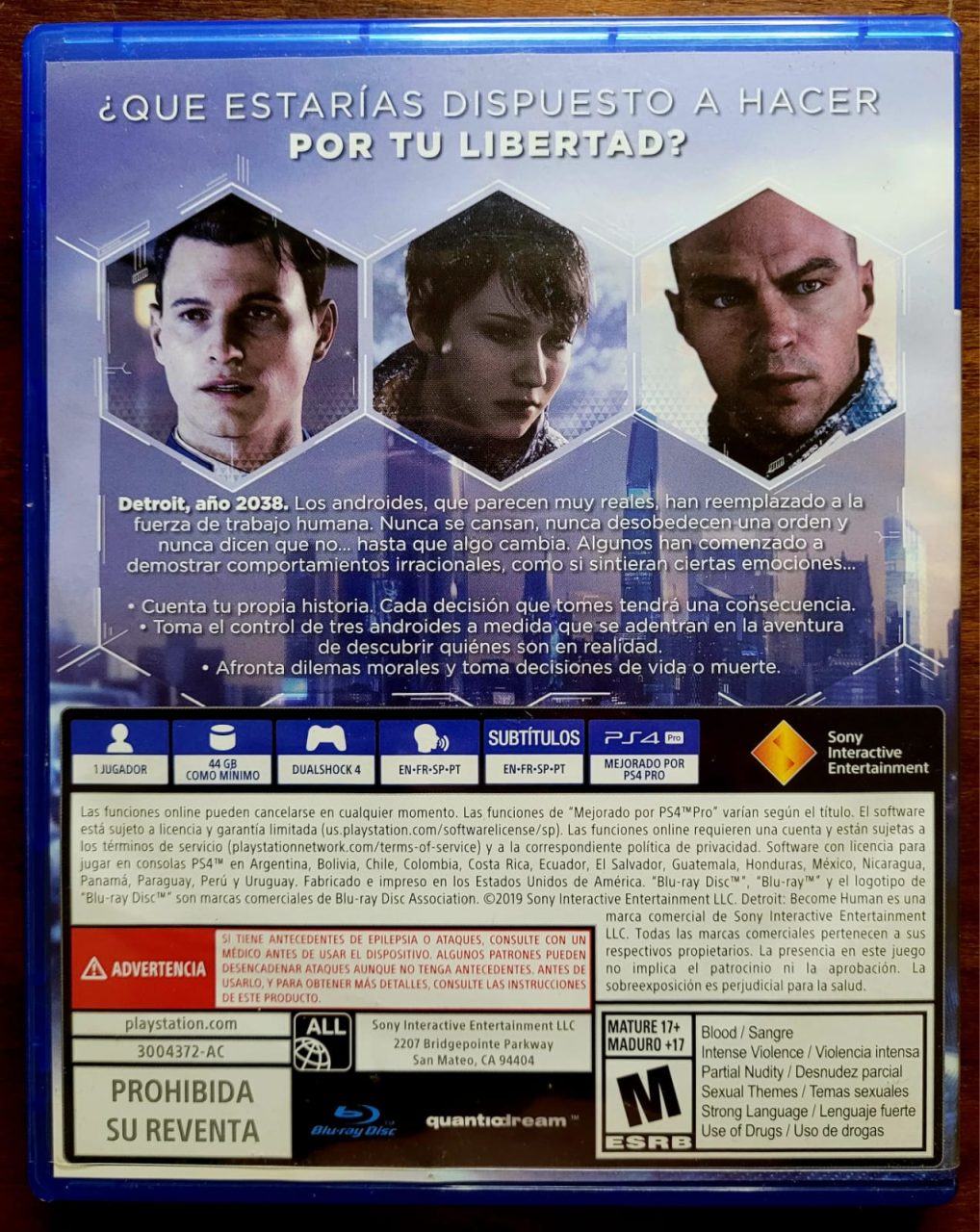 | Casa do Colecionador Detroit: Become Human (Jogo Playstation 4 - PS4)