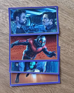 Figurinhas Panini road to Avengers Vingadores. Valor de cada uma.