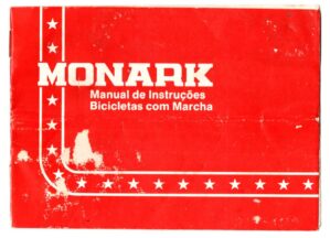 Manual Instrucoes Bicicletas Monark Com Marcha - Anos 80