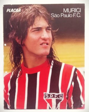 Mini Poster da Revista Placar - Murici - São Paulo FC - 1975