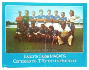 Mini Poster da Revista Placar Nº 282 - EC Macapa - Campeao I Tornieo Interterritorial - 1975