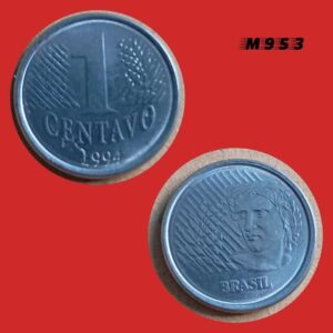 Moeda 1 Centavo - Aço Inox - 3g - 20mm - 1994 - M953