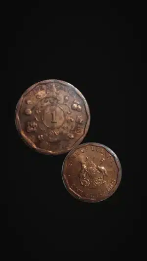 Moedas do mundo Uganda Sku 1485