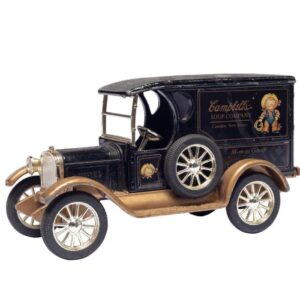 RARO CARRINHO MINIATURA COFRE RETRÔ CAMPBELLS SOUP COMPANY