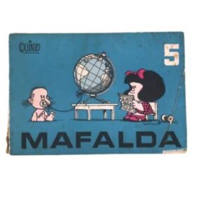 RARO GIBI MAFALDA 5 - QUINO - HQ - QUADRINHOS. GIBI. EM ESPANHOL.