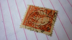 SELO 100 RÉIS COM CARIMBO BROTAS LOTE 866 .