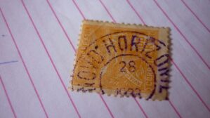 Selo 100 Reis Com Carimbo Novo Horizonte Lote 753 2
