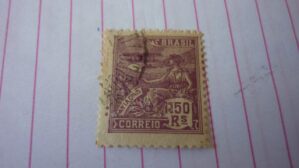 SELO 150 RÉIS COM PERFIN BNU LOTE 902 .