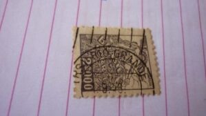 SELO 2$000 COM CARIMBO RIO GRANDE LOTE 924 .