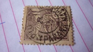 SELO 25 RÉIS COM CARIMBO PARANÁ MANHÃ LOTE 1153 .