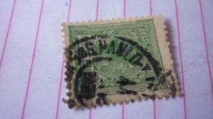 SELO 50 RÉIS COM CARIMBO S.PAULO LOTE 1149 .