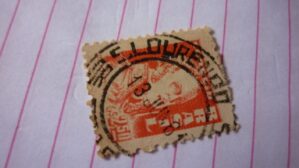 SELO CR$2,50 COM CARIMBO S.LOURENÇO LOTE 845 .
