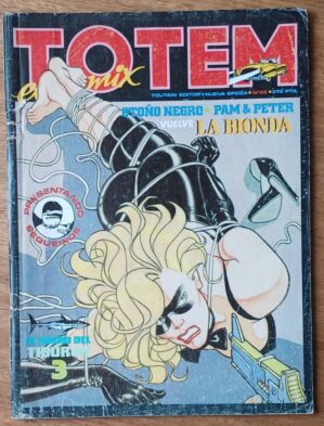 5a2. Gibi Totem comix 43 em espanhol. Bionda El sueño del tiburon.