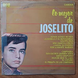 5a3. Vinil lp lo mejor de Joselito. Donde estará mi vida Sueño despierto.