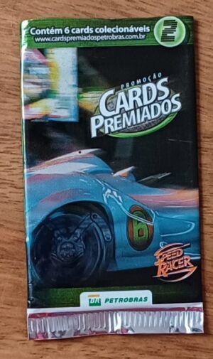 5a4. Envelope vazio cards Petrobras Speed Racer.