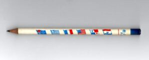 Antigo Lapis Johann Faber - Serie Bandeiras - Anos 70 - Colecionavel - (4)