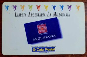 Calendário de Bolso (Tema Propaganda) Libreta Argentaria - Ano 1995 (Estrangeiro - Espanha)