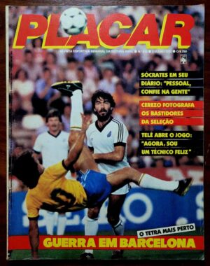 Placar Nº 0632 - Copa do Mundo | Guerra em Barcelona | Brasil Rumo ao Tetra - 1982