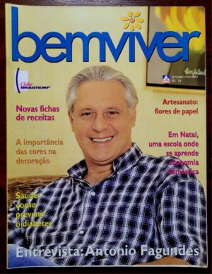 Revista Bem Viver Nº 18 com Fichas de Receitas (Setembro/Outubro 97)
