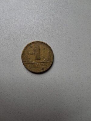 Vendo Moeda Antiga 1 Cruzeiro 1949 (reverso Torto) (Usado)