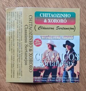 5b4. Capa para fita K7. Chitaozinho & Xororo Clássicos sertanejos.