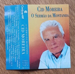 5b4. Capa para fita K7. Cid Moreira o Sermão da montanha. Continental.