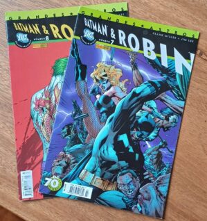 5b4. Gibi Batman & Robin Grandes Astros. Frank Miller e Jim Lee.