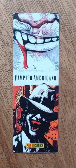 5b4. Marca paginas Panini. Vampiro americano.