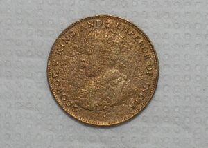 Hong Kong) 1 Cent - 1919 / Escassa / 27.6mm / Bz / box60