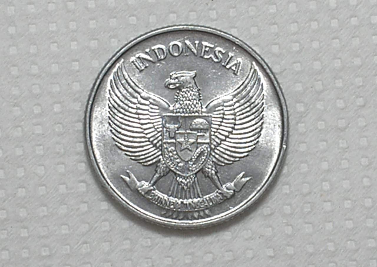 | Casa do Colecionador Indonesia) 25 Sen - 1957 / 27.7mm / Fc / Al / box61