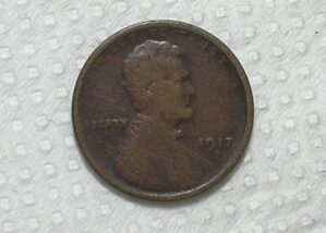 Usa 1 Cent 1917 D Lincoln Bz Box62 2