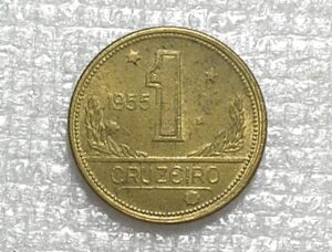1 Cruzeiro - 1955 / Sob/Fc / Bronze/Aluminio