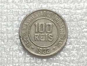 100 Réis - 1933 / Data Escassa / República / Cu/Niquel