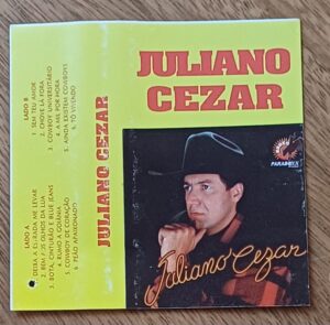 5c4. Capa da fita k7 Juliano César sem a fita.