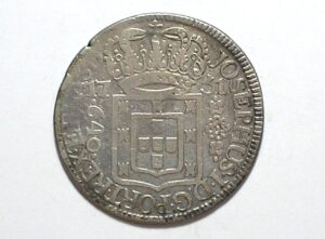 640 Réis - 1751-R // Colônia D. José I // Var. 1a - E.Bras.D // Moeda perfeita / Prata