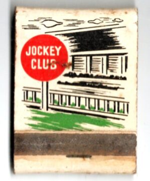Caixa De Fosforos Jockey Club de São Paulo - Grande Premio Ipiranga 1955