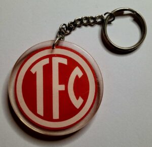 Chaveiro de Acrílico - Tupynambás Futebol Clube (Baeta) Juiz de Fora/MG