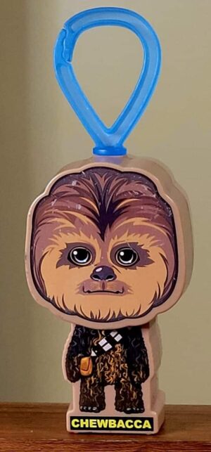 Chaveiro Star Wars Chewbacca – Brinde McDonald’s 2019 com Projeção de Imagem