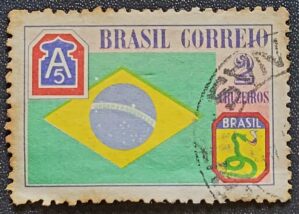 Comemorativos - RHM C0209 (Usado) 2 Cr$ - FEB - 18/07/1945