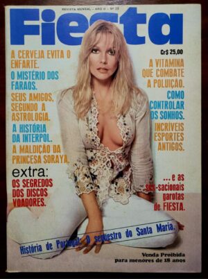 Fiesta Nº 23 - Capa Joyce Morgan (Revista com Pôster) Janeiro 1978