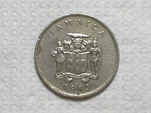 Jamaica) 10 Cents - 1983 / 24mm / Co/Ni / box64