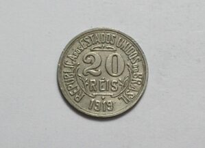 20 Réis - 1919 / Mbc / Níquel