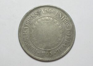 200 Réis - 1893 / República / Bc/Mbc / Níquel