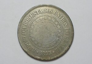 200 Réis - 1895 / República / Mbc / Níquel
